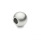 DIN 319 Impugnature fisse a sfera, acciaio INOX Material: NI - Acciaio inox
Type: K - Con foro liscio H7