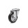 GN 22874 Ruote con supporto per medie portate, rivestimento in gomma, corpo ruota in lamiera d'acciaio, versione leggera Tipo di cuscinetto: G - Cuscinetto a frizione
Tipo (supporto): R - Supporto girevole con foro centrale
Codifica: L - Versione leggera
Materiale (supporto): ST - Acciaio stampato
