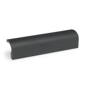 GN 730 Griffleisten, Aluminium Oberfläche: SW - schwarz, RAL 9005, strukturmatt