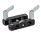 GN 474.3 Parallel-Klemmhalter mit Verstellspindel, Aluminium Form: K - mit zwei Klemmhebeln und zwei Zylinderschrauben
Oberfläche: ELS - eloxiert, schwarz