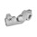 GN 288 Gelenk-Klemmverbinder, Aluminium Form: T - Verstellung mit 15°-Teilung (Verzahnung)
Oberfläche: BL - blank, matt gestrahlt
