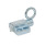 GN 724.6 Pistoncini di posizionamento a molla, acciaio/acciaio INOX, con perno smussato, con flangia per montaggio a filo Type: C4 - Smusso a sinistra
Materiale/Finitura: ZB - Zincato, passivato blu
Identification no.: 1 - Senza pezzo di riscontro