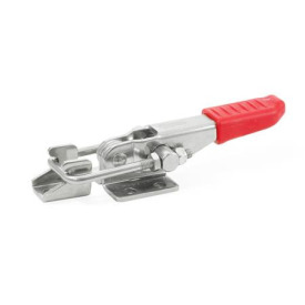 GN 851 Edelstahl-Verschlussspanner  für Zugspannung Form: T2 - mit Zugbügel, mit Gegenhalter