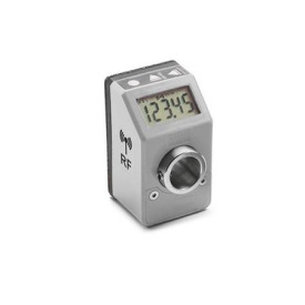 GN 9154 Stellungsanzeiger, 5-stellig , elektronisch, LCD-Display, mit Funk-Datenübertragung Farbe: GR - grau, RAL 7035