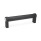 GN 333.1 Maniglie tubolari, alluminio / lega di zinco pressofusa Tipo: A - Montaggio dal retro (foro cieco filettato)
Finitura: SW - Nero, RAL 9005, finitura strutturata