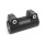 GN 242 Muffen-Klemmverbinder, Aluminium Oberfläche: SW - schwarz, RAL 9005, strukturmatt
