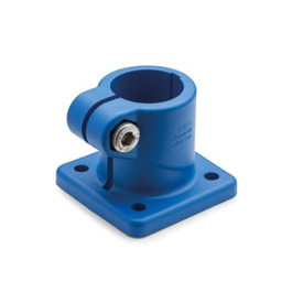 GN 163.9 Fuß-Klemmverbinder, Kunststoff Farbe: VDB - blau, RAL 5005, matt