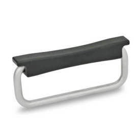 GN 425.9 Klappgriffe, Edelstahl Form: A - Befestigung von der Rückseite durch Gewinde<br />Kennziffer: 1 - Griffbügel 90° klappbar<br />Oberfläche: SW - schwarz, RAL 9005, strukturmatt