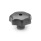 DIN 6336 Sterngriffe, Gusseisen Form: B - mit Durchloch H7