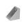 GN 30i Winkel, Zink-Druckguss, für Aluprofile (i-Baukasten) Form: A - ohne Zubehör
Größe: 80x80