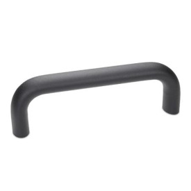 GN 565 Bügelgriffe, Aluminium Oberfläche: SW - schwarz, RAL 9005, strukturmatt