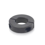 Geteilte Stellringe, Stahl / Aluminium