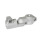 GN 284 Gelenk-Klemmverbinder, Aluminium Form: S - Verstellung stufenlos
Oberfläche: BL - blank, matt gestrahlt