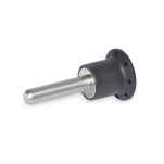 Steckbolzen, Edelstahl, mit Axialsicherung (magnetisch)