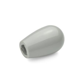 GN 719.2 Schaltknöpfe, Kunststoff Farbe: GR - grau, RAL 7040, glänzend