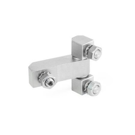 GN 129.2 Scharniere, Edelstahl, 3-teilig Werkstoff: NI - Edelstahl
