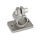 GN 146.6 Flansch-Klemmverbinder, Edelstahl, mit 2 Bohrungen Form: A - ohne Dichtungen