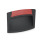 GN 733 Maniglie da incasso, montaggio con viti, plastica Tipo: O - Senza aletta di chiusura
Colore della calottina: DRT - rosso, RAL 3000, finitura mat