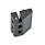 GN 154 Scharniere, Kunststoff Form: D - 2x2 Gewindestifte