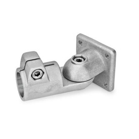 GN 282 Gelenk-Klemmverbinder, Aluminium Form: T - Verstellung mit 15°-Teilung (Verzahnung)<br />Oberfläche: BL - blank, matt gestrahlt