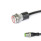 GN 3310 Schalter, Edelstahl, mit Leucht-Drucktaster Beleuchtung: RG - rot/grün (bi-color)
Anschlussart: KS - Stecker