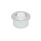 GN 509 Elementi di scorrimento a sfera, corpo di contenimento in lamiera di acciaio / lamiera di acciaio INOX Materiale (corpo di contenimento / sfera): SKU - Corpo di contenimento, lamiera di acciaio