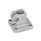 GN 162 Fuß-Klemmverbinder, Aluminium Oberfläche: BL - blank, matt gestrahlt