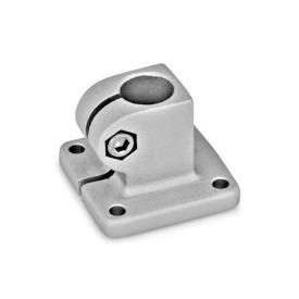 GN 162 Fuß-Klemmverbinder, Aluminium Oberfläche: BL - blank, matt gestrahlt