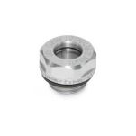 ATEX-Schaugläser, Aluminium / Sicherheitsglas (ESG)