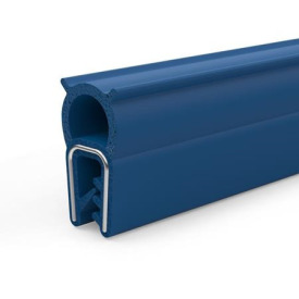GN 2190 Kantenschutz-Dichtprofile, FDA-konform Werkstoff: MVQ - Silikon-Kautschuk<br />Form: A - Dichtprofil oben