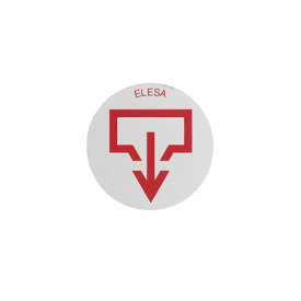 GN 740.1 Alu-Plättchen mit Ablasssymbol, für GN 745 / GN 745.2 