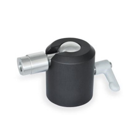 GN 784 Kugelgelenke, Aluminium Form: A - Kugel mit Innengewinde<br />Kennziffer: 1 - Klemmung mit verstellbarem Klemmhebel