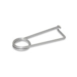 Federstecker, Edelstahl