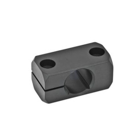 GN 477 Klemmhalter, Aluminium Oberfläche: ELS - eloxiert, schwarz