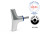 GN 8351 Flügelschrauben, Edelstahl, Hygienic Design Oberfläche: PL - poliert (Ra < 0,8 µm)
Werkstoff (Dichtring): H - HNBR