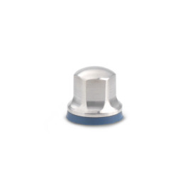 GN 1580 Muttern, Edelstahl, Hygienic Design Oberfläche: MT - mattiert (Ra < 0,8 µm)<br />Werkstoff (Dichtring): F - FKM