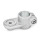 GN 274 Laschen-Klemmverbinder, Aluminium Form: AV - mit Außenverzahnung
Oberfläche: BL - blank, matt gestrahlt