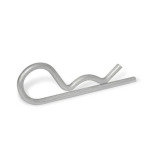 Federstecker, Edelstahl