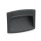 GN 731 Griffschale, zum Einklipsen, Kunststoff Farbe: SG - schwarzgrau, RAL 7021, matt