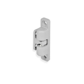 GN 4490 Kugelschnäpper, Zink-Druckguss Oberfläche: SR - silber, RAL 9006, strukturmatt