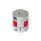GN 2240 Elastomer-Klauenkupplungen mit Klemmnabe Bohrungskennzeichnung: B - ohne Passfedernut
Härte: RS - 98 Shore A, rot