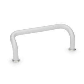 GN 425.1 Bügelgriffe, Aluminium Werkstoff: AL - Aluminium<br />Oberfläche: SR - silber, RAL 9006, strukturmatt