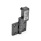 GN 239.4 Schaltscharniere, Kunststoff, mit Anschlussstecker Kennzeichen: SR - Bohrungen für Senkschraube, Schalter rechts
Form: CS - Anschlussstecker hinten