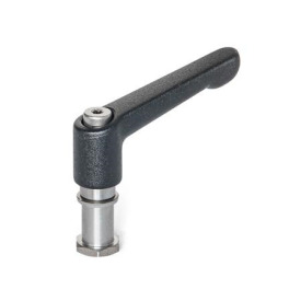 GN 187.6 Rastgelenksets für Rastköpfe GN 187.5 Form: K - mit Klemmhebel