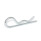 GN 1024 Federstecker, Stahl Form: E - mit einfacher Windung