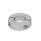 GN 707.2 Geteilte Stellringe, Stahl / Aluminium Werkstoff: AL - Aluminium
