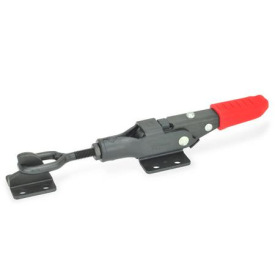 GN 853 Verschlussspanner mit Verriegelung Form: TG - mit Zuganker, mit Gegenhalter, Zuganker mit Öse