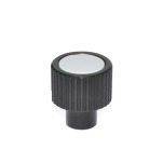 Drehknöpfe, Aluminium, für Stellungsanzeiger