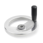 Sicherheits-Handräder, Aluminum, mit Gleitlager