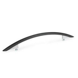 GN 665 Bogengriffe, Aluminium Oberfläche: SW - schwarz, RAL 9005, strukturmatt
